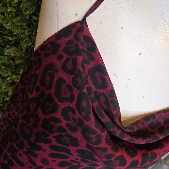 Dress the Population Pink Leopard Midi Dress - Picture 3 of 6